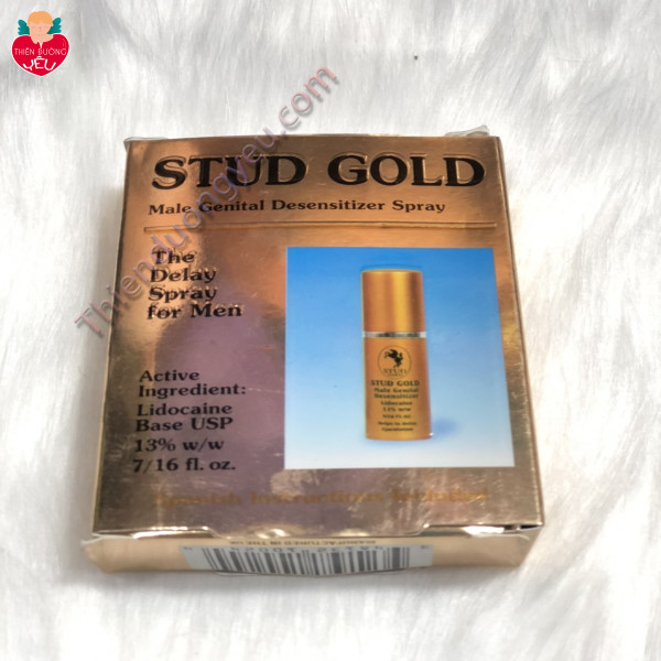 Thuốc xịt kéo dài thời gian Stud Gold Anh Quốc 13ml Chính Hãng